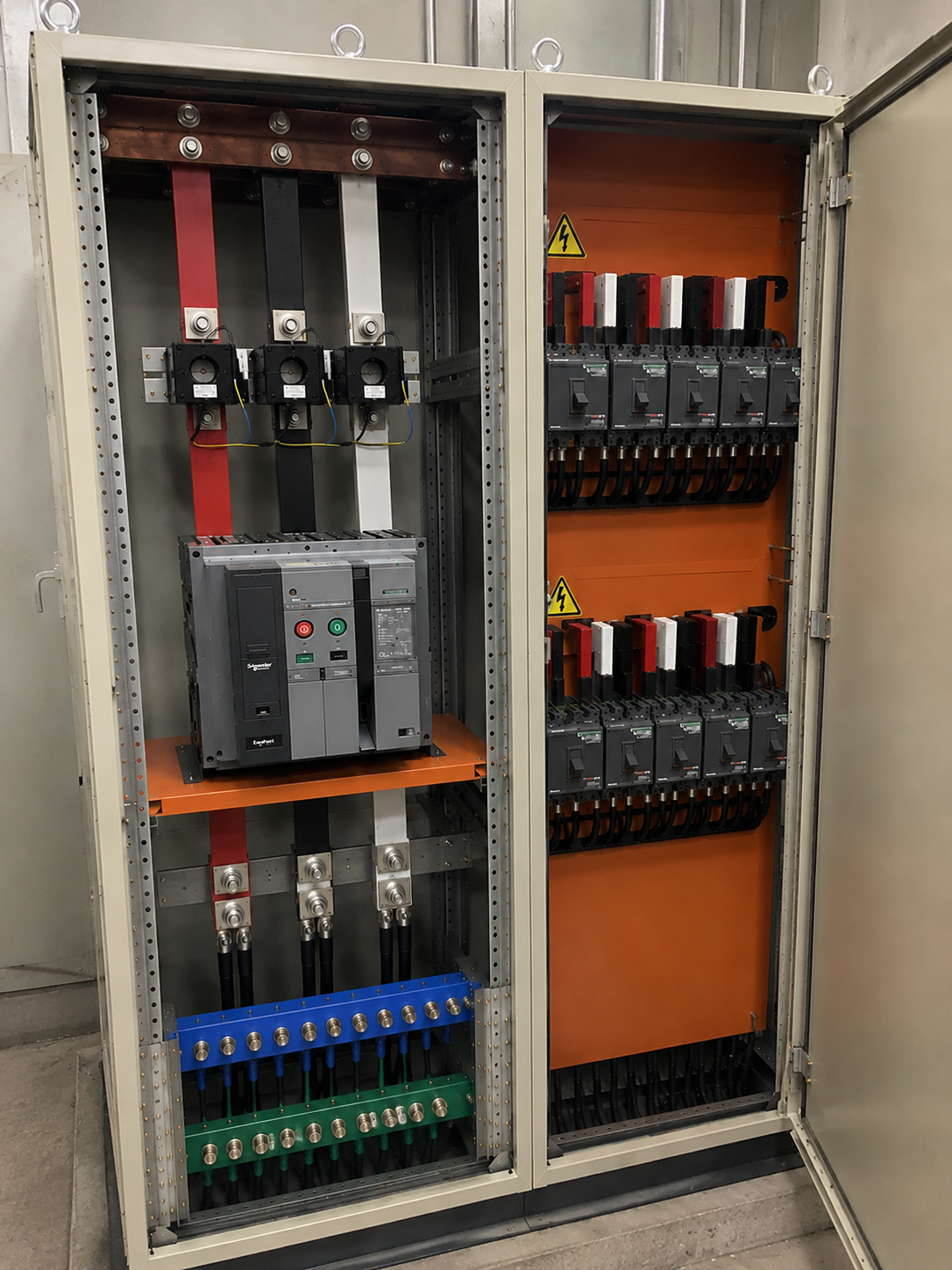 Quadro e painel elétrico industrial desenvolvido pela VK Engenharia